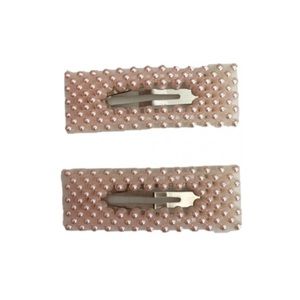 Cream Oversized Pearl hair Barrettes